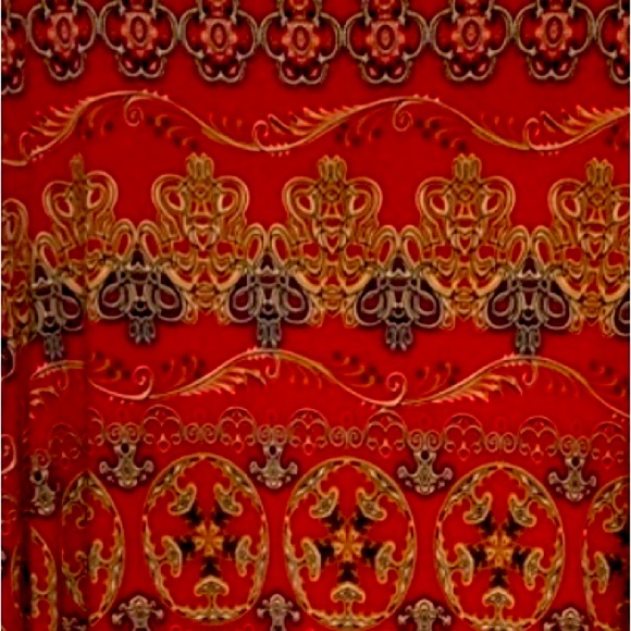 Boohoo Plus Orange Long Sleeve Swing Dress Boho Size 18 - Picture 3 of 3